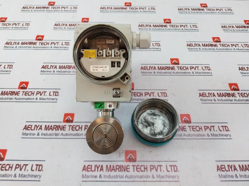 Siemens Sitrans 7Mf4433-1Gy02-2Ac6-z Pressure Transmitter 4-20 Ma Hart Ip65