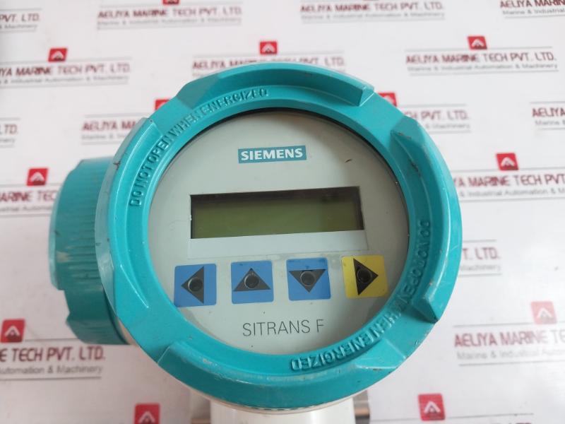 Siemens Sitrans F 7Me3050-0Ba10-1Ba1 Ultrasonic Flow Transmitter 115-230V Ac 50-60Hz 9Va