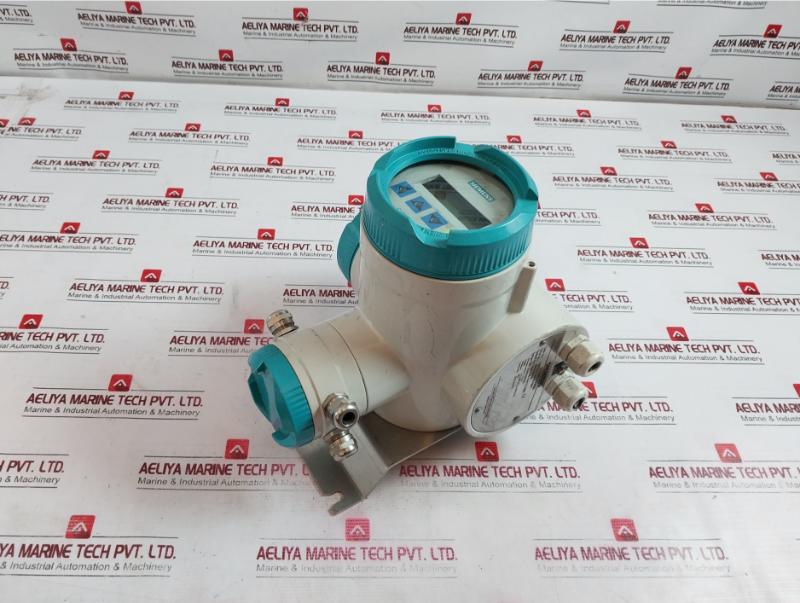 Siemens Sitrans F 7Me3050-0Ba10-1Ba1 Ultrasonic Flow Transmitter 115-230V Ac 50-60Hz 9Va