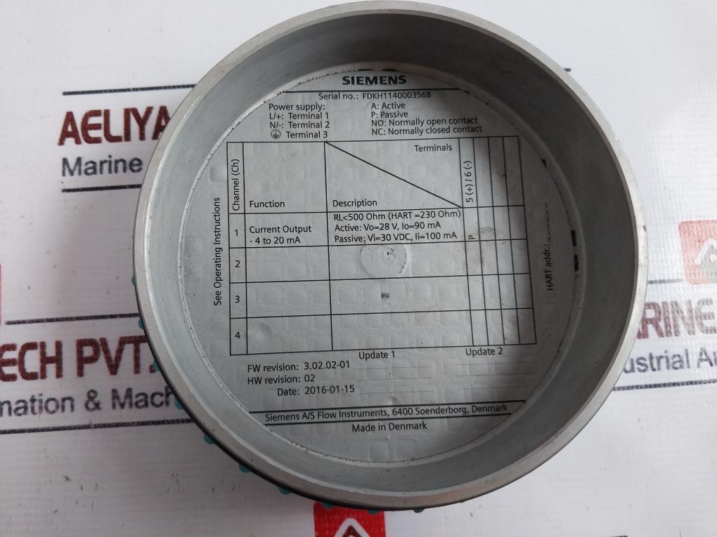 Siemens Sitrans Fc430 Coriolis Flowmeter 7Me4603-2Ah04-3Ag0-z C10+
