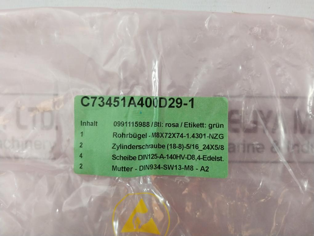 Siemens Sitrans Fm Mag 5000/3100 Electromagnetic Flow Sensor 1.110903 60V 0.125A
