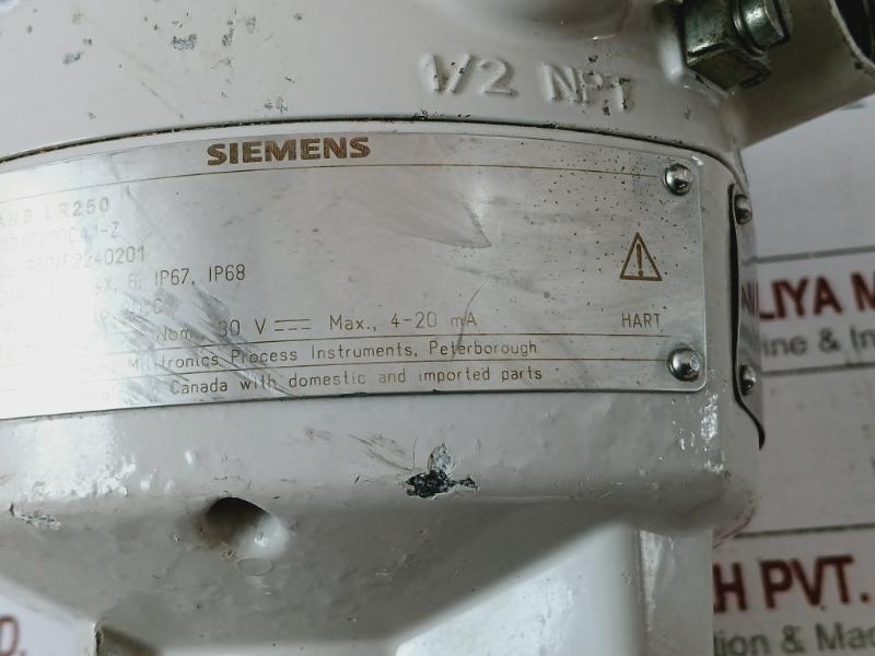 Siemens Sitrans Lr250 Radar Level Transmitter 7Ml54310Ad200Ca1-z