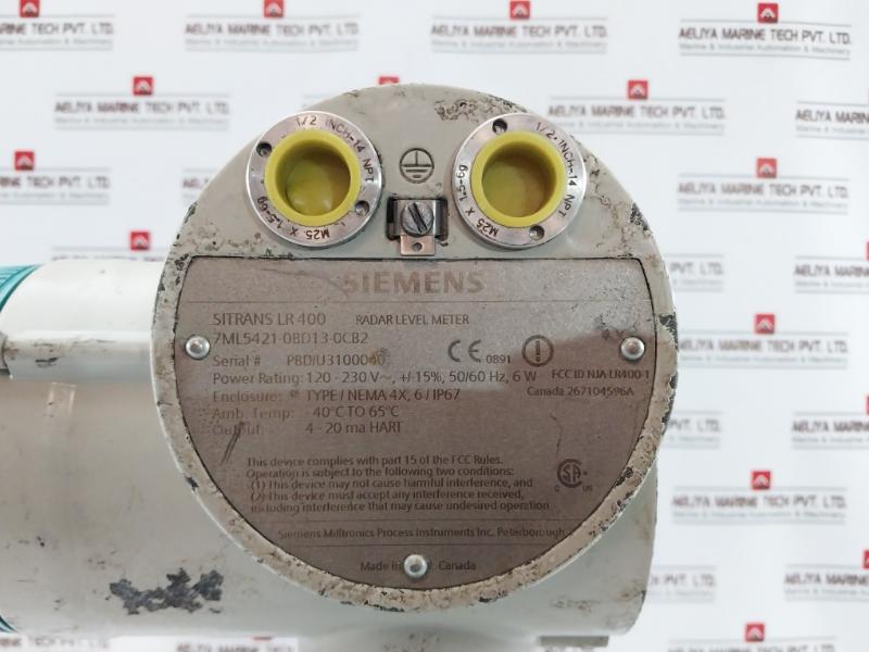 Siemens Sitrans Lr 400 Radar Level Meter 120-230V 50/60Hz