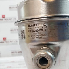 Siemens Sitrans P300 7Mf8024-1Sa14-1Ab6-z Pressure Transmitter 0300.01.08