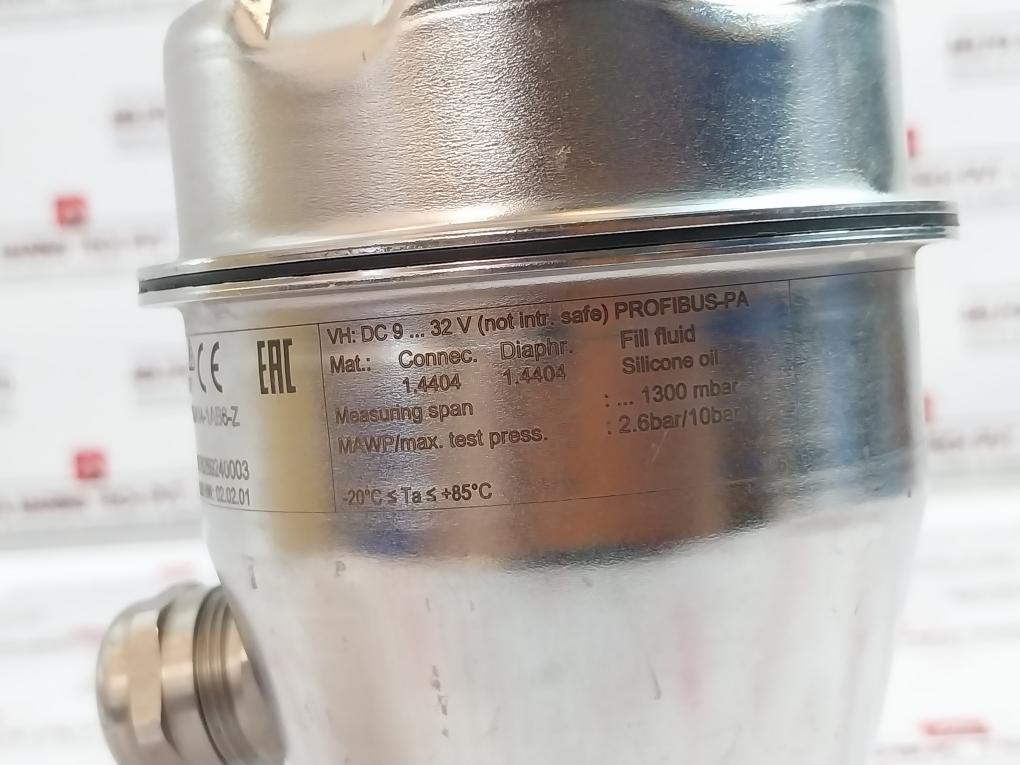 Siemens Sitrans P300 7Mf8024-1Sa14-1Ab6-z Pressure Transmitter 0300.01.08