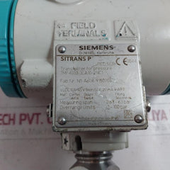 Siemens Sitrans P 7Mf4033-1Ea10-2Nc1 Pressure Transmitter 4-20Ma Hart Ip65