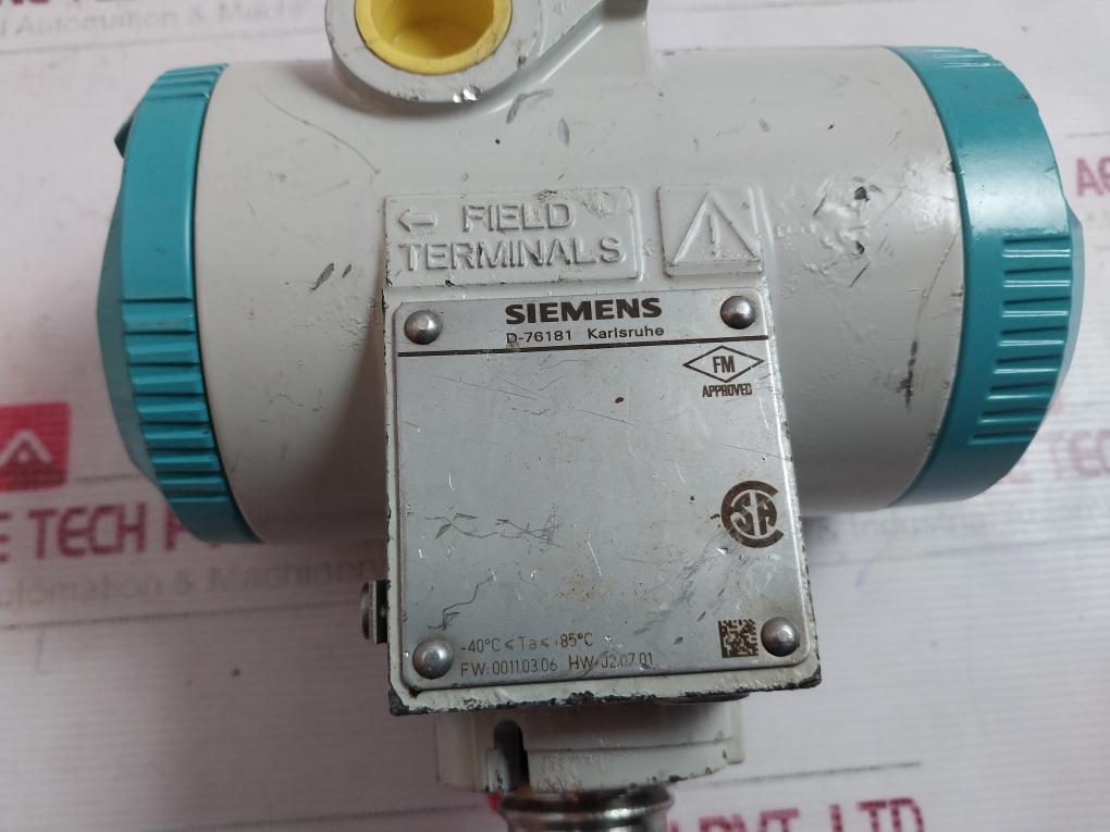 Siemens Sitrans P 7Mf4133-1Db30-1Ac6 Pressure Transmitter