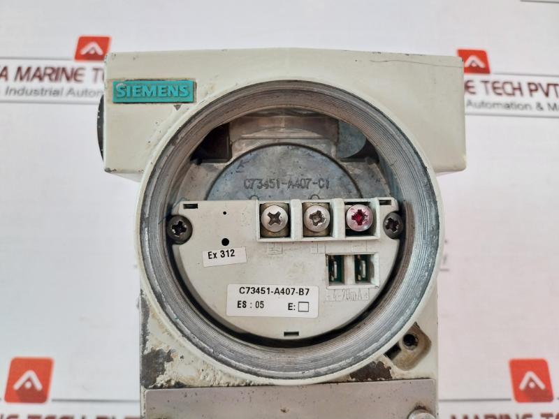 Siemens Sitrans P 7Mf4433-1Da02-2Ab1 Transducer For Differential Pressure 4-20Ma