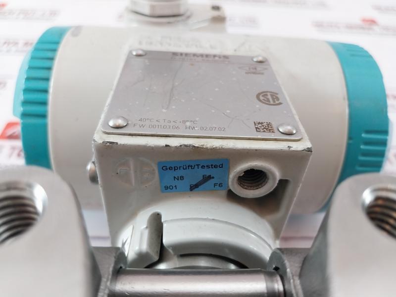 Siemens Sitrans P 7Mf4433-1Ea02-2Ac6-z Transmitter For Differential Pressure