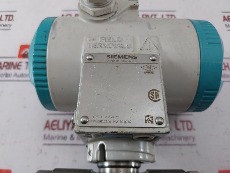 Siemens Sitrans P 7Mf4433-1Ea02-2Ac6-z Transmitter For Differential Pressure