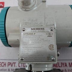 Siemens Sitrans P 7Mf4433-1Ea02-2Nc6-z Differential Pressure Transmitter