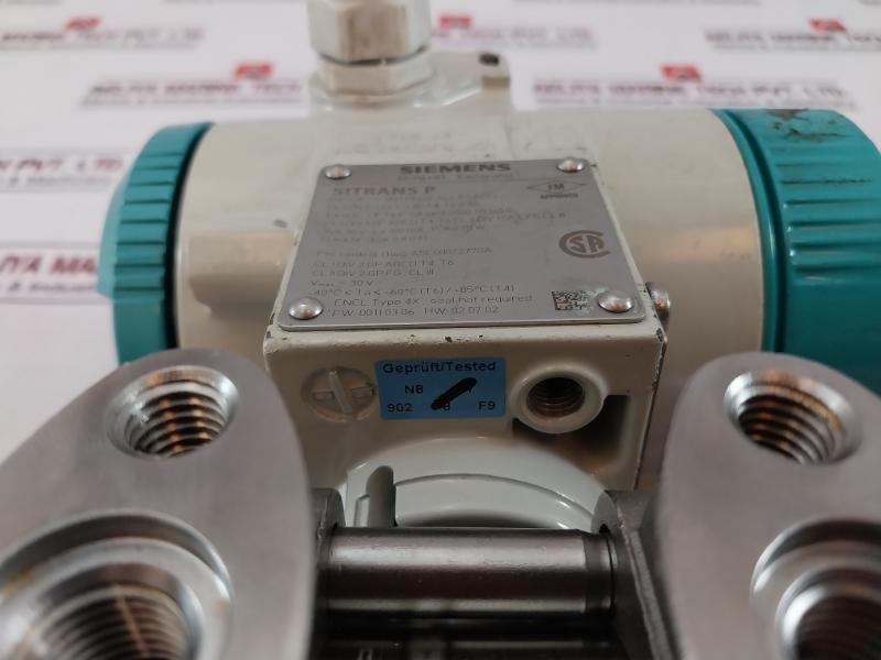 Siemens Sitrans P 7Mf4433-1Ea02-2Nc6-z Differential Pressure Transmitter