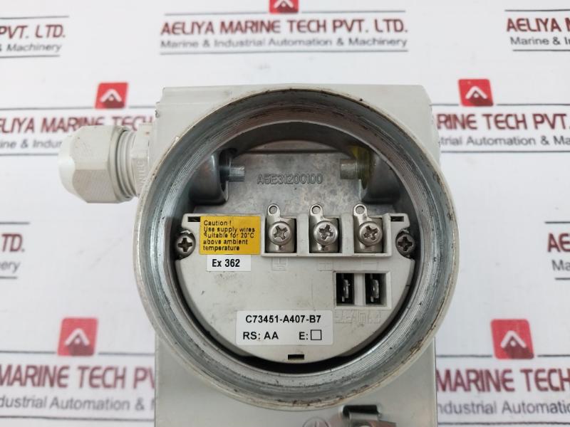 Siemens Sitrans P 7Mf4433-1Fa02-2Ac7-z Ds Iii Differential Pressure Transmitter