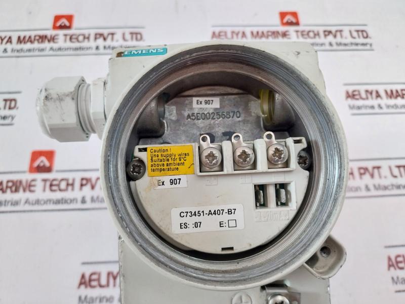 Siemens Sitrans P 7Mf4433-1Fa62-1Ac6-z Differential Pressure Transducer