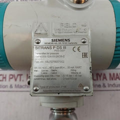 Siemens Sitrans P Ds Iii 7Mf4033-1Da10-2Ac6-z Pressure Transmitter A5E31200105