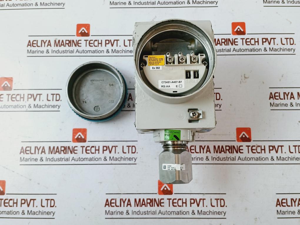 Siemens Sitrans P Ds Iii 7Mf4033-1Da10-2Ac7-z Pressure Transmitter Dc 10.5–45V 3