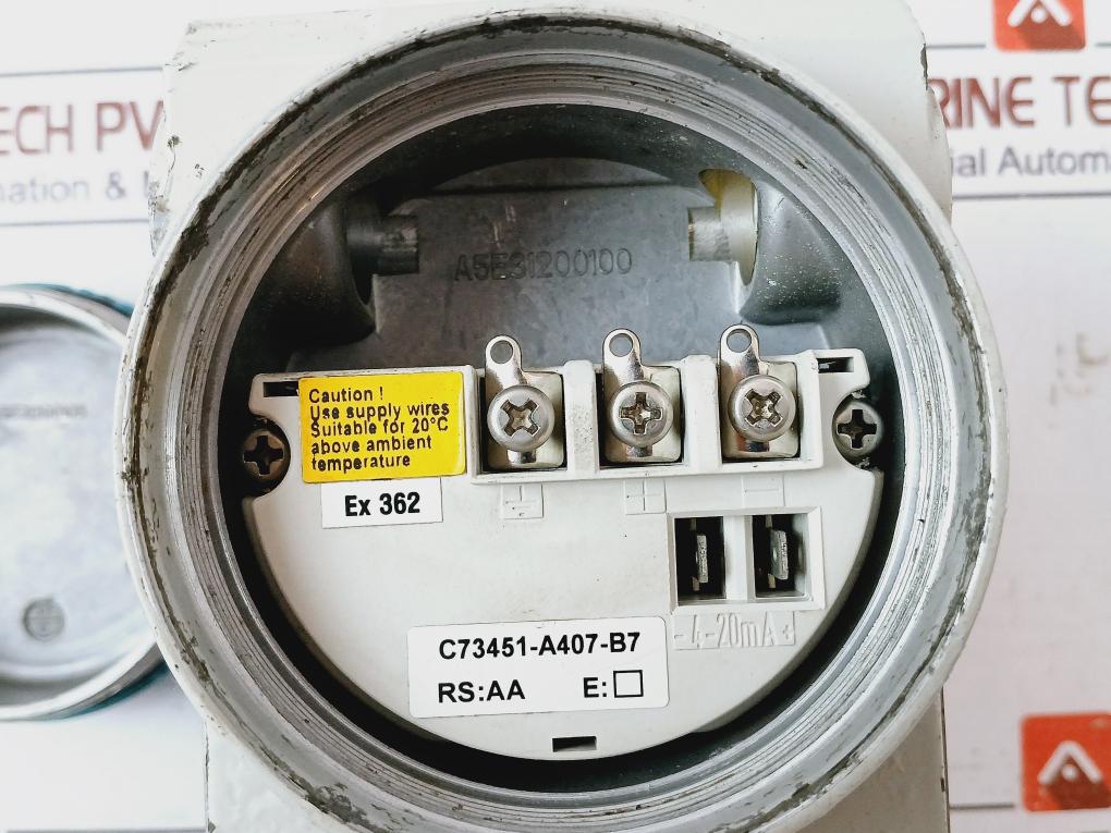Siemens Sitrans P Ds Iii 7Mf4033-1Da10-2Ac7-z Pressure Transmitter Dc 10.5–45V 3