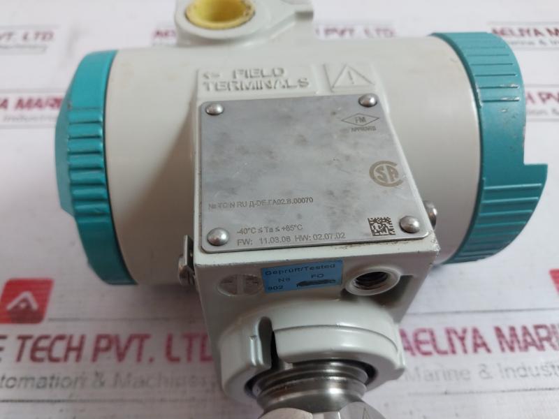 Siemens Sitrans P Ds Iii 7Mf4033-1Da10-2Ac7-z Pressure Transmitter 21 Bar 1.4404