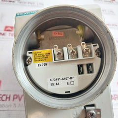 Siemens Sitrans P Ds Iii 7Mf4033-1Da10-2Ac7-z Pressure Transmitter 21 Bar 1.4404