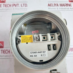 Siemens Sitrans P Ds Iii 7Mf4033-1Ea10-2Ac6-z Pressure Transmitter 67 Bar 1.440