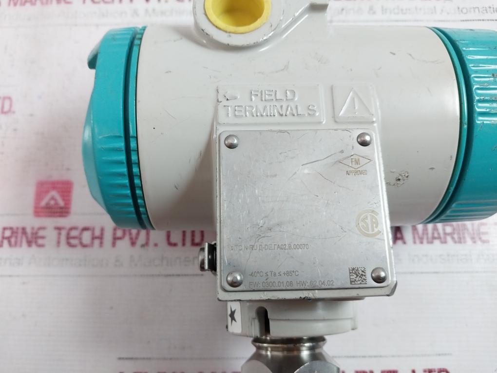 Siemens Sitrans P Ds Iii 7Mf4034-1Da10-2Ac6-z Pressure Transmitter 16 Bar