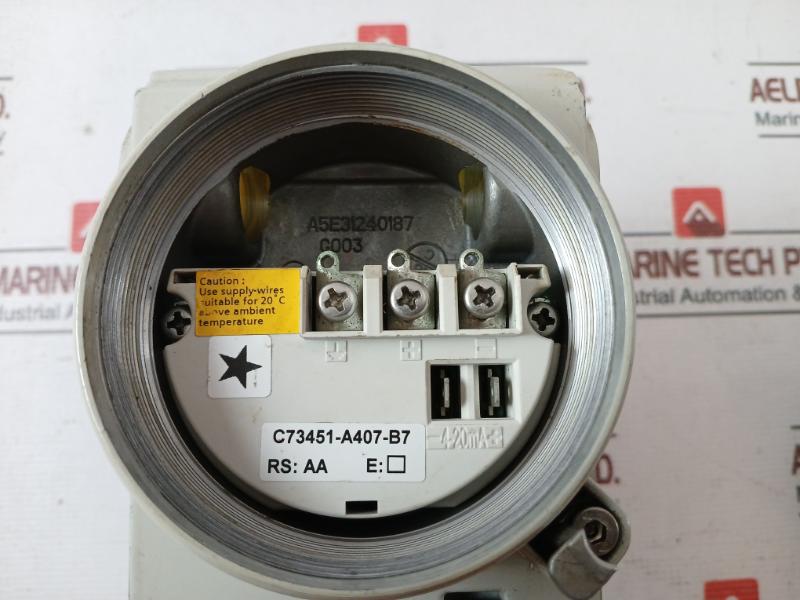 Siemens Sitrans P Ds Iii 7Mf4233-1Fa10-2Pc6-z Transmitter For Absolute Pressure