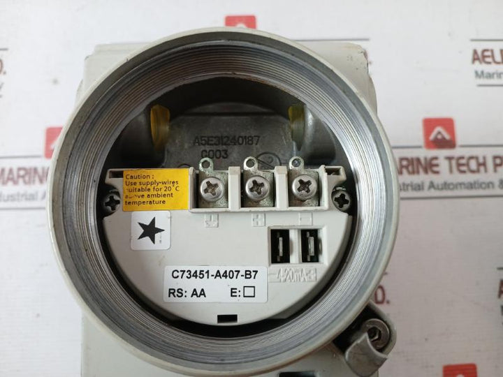 Siemens Sitrans P Ds Iii 7Mf4233-1Fa10-2Pc6-z Transmitter For Absolute Pressure