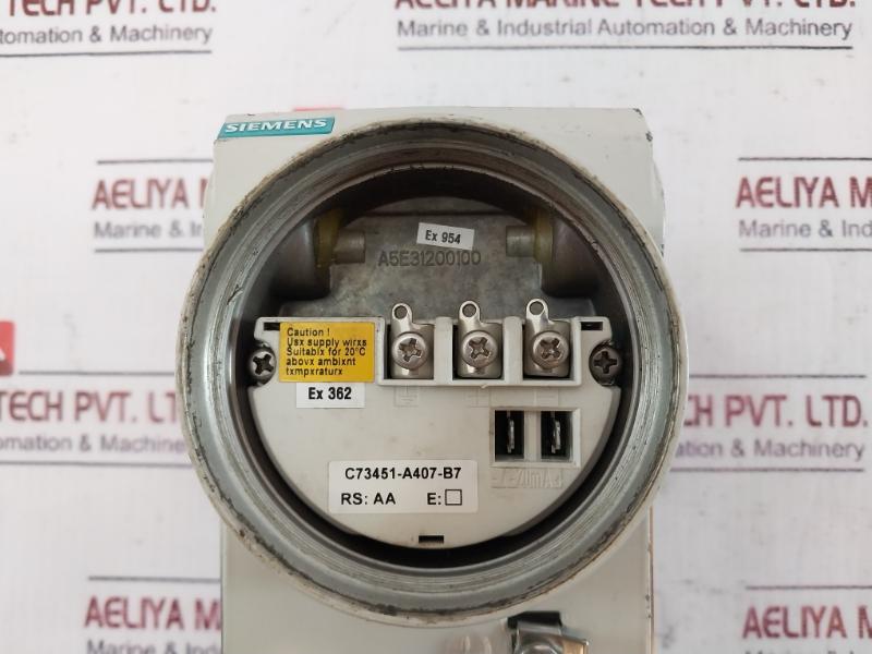 Siemens Sitrans P Ds Iii 7Mf4233-1Ha00-1Ab7-z Pressure Transmitter