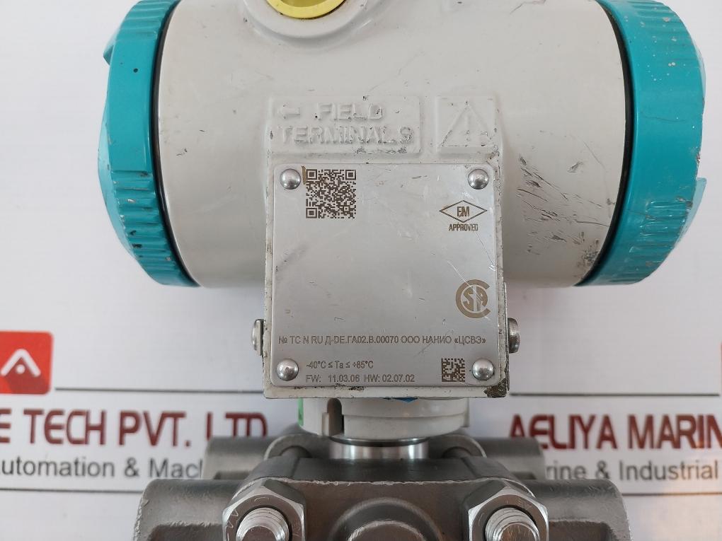 Siemens Sitrans P Ds Iii 7Mf4433-1Ba02-2Ac6-z Differential Pressure Transmitter 1Mbar/20 Mbar