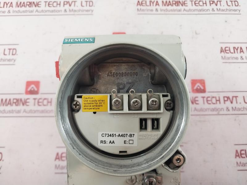 Siemens Sitrans P Ds Iii 7Mf4433-1Da02-1Pc6-z Differential Pressure Transducer N8H6109028090