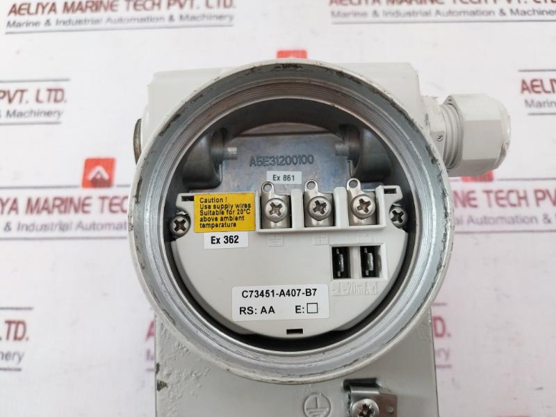 Siemens Sitrans P Ds Iii 7Mf4433-1Da02-2Ac7-z Pressure ‎Transmitter Sensor A5E31200105