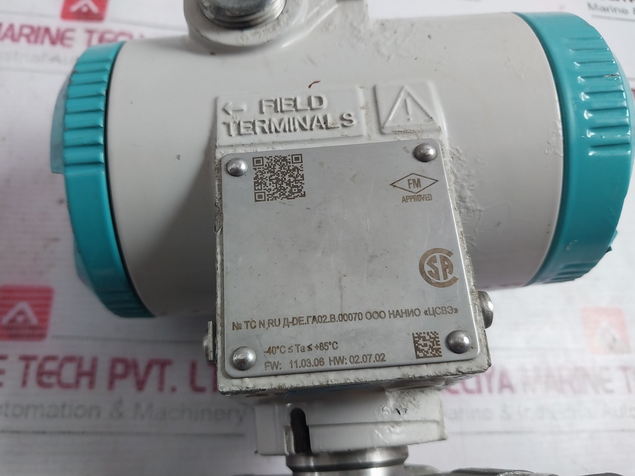 Siemens Sitrans P Ds Iii 7Mf4433-1Ea02-2Ac7-z Differential Pressure Transmitter Ip66 Dc10.5-45V