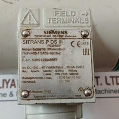 Siemens Sitrans P Ds Iii 7Mf4433-1Ga02-1Bc6-z Differential Pressure Sensor Ip66