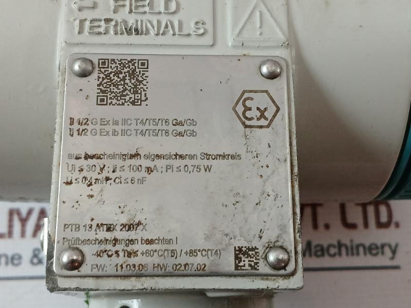 Siemens Sitrans P Ds Iii 7Mf4433-1Ga02-1Bc6-z Differential Pressure Sensor Ip66