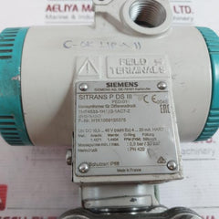 Siemens Sitrans P Ds Iii 7Mf4533-1Ha32-1Ac7-z Transmitter For Differential Pressure And Flow A5E31200105
