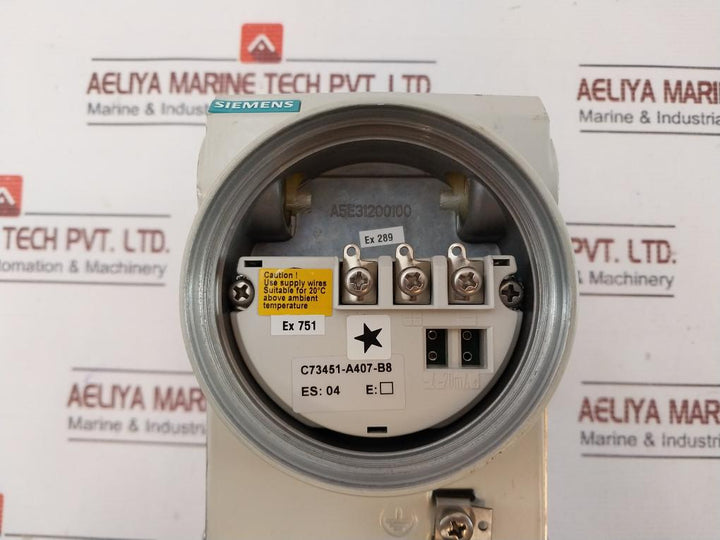 Siemens 7mf4035-1da10-2ac6-z Sitrans P Ds Iii Pressure Transmitter Ip66