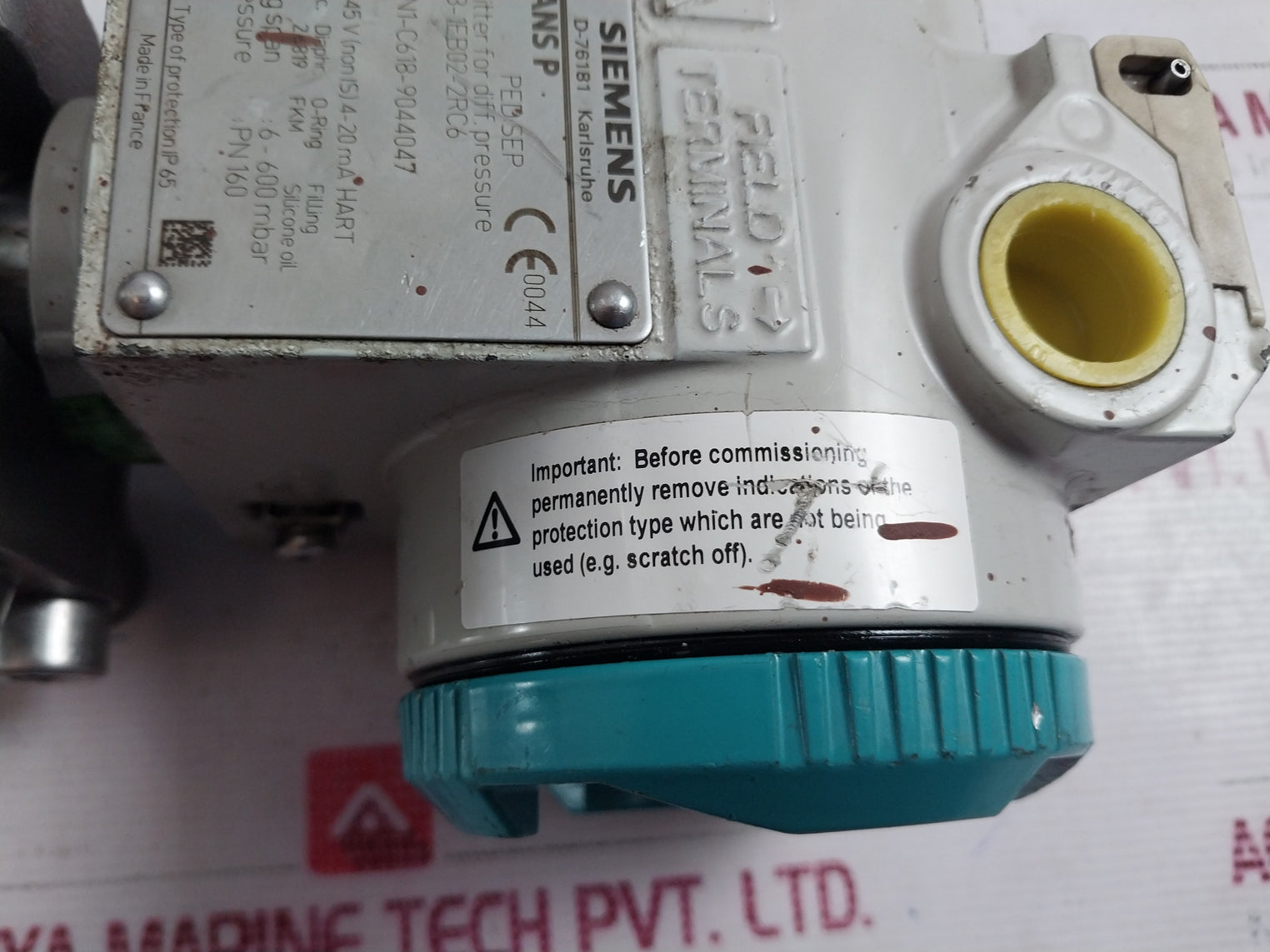 Siemens Sitrans P Dsiii 7Mf4433-1Eb02-2Rc6 Differential Pressure Transmitter