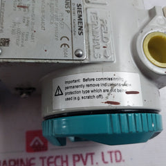 Siemens Sitrans P Dsiii 7Mf4433-1Eb02-2Rc6 Differential Pressure Transmitter