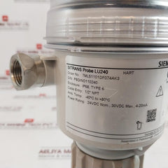 Siemens Sitrans Probe Lu240 7Ml51101Df074Ak3 Ultrasonic Level Transmitter 24Vdc