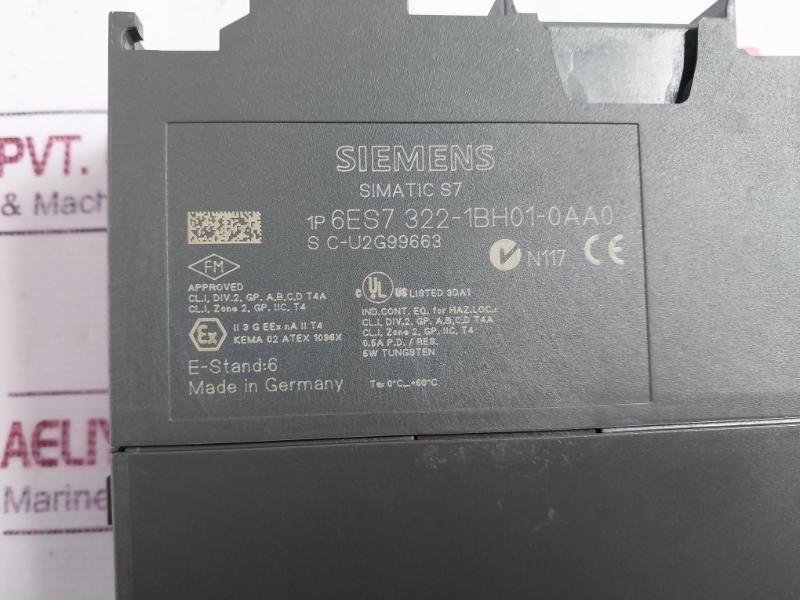 Siemens SM-322 6ES7 322-1BH01-0AA0 Digital Output Module