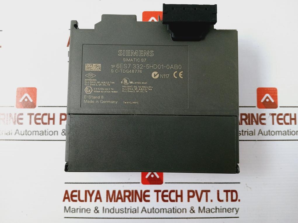 Siemens Sm332 6Es7 332-5Hd01-0Ab0 Analog Output Module