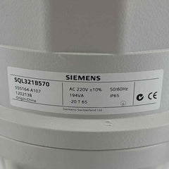 Siemens Sql321B570 Butterfly Valve Actuator 194Va 50/60Hz Ip65 Ac220V