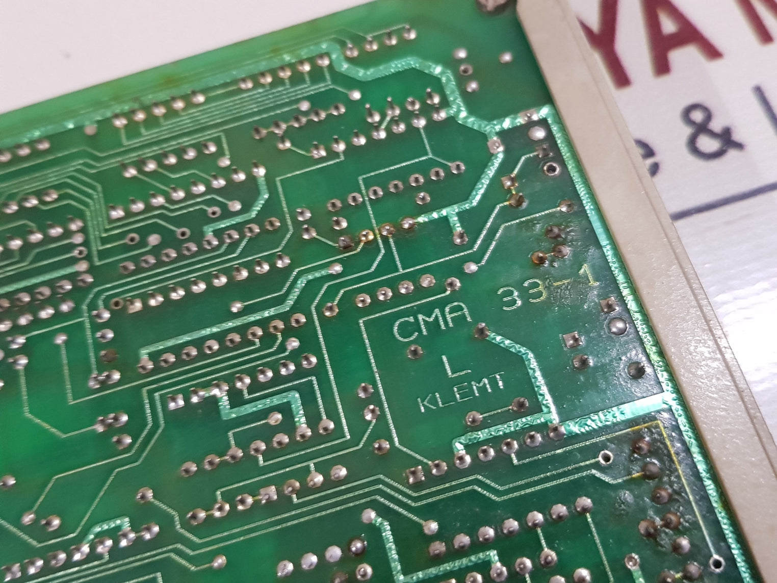 Siemens Synpol 19 Cma 33 Pcb Card Gvt 360 5796