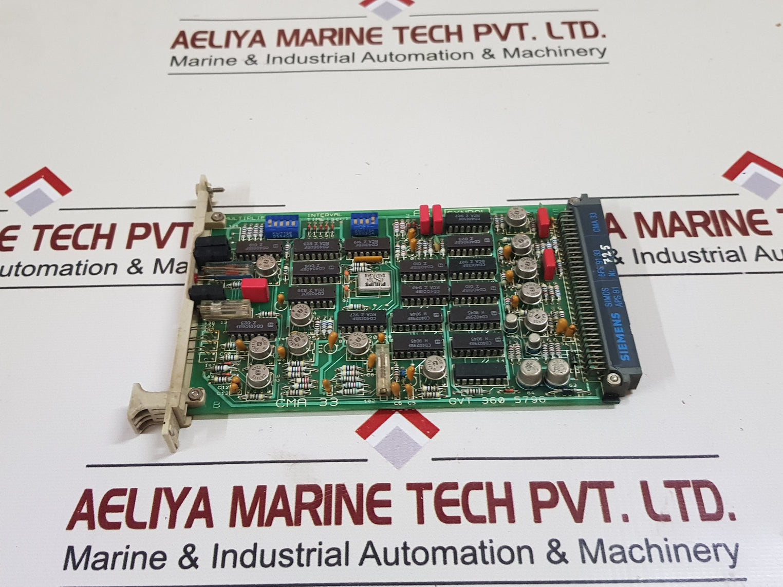 Siemens Synpol 19 Cma 33 Pcb Card Gvt 360 5796