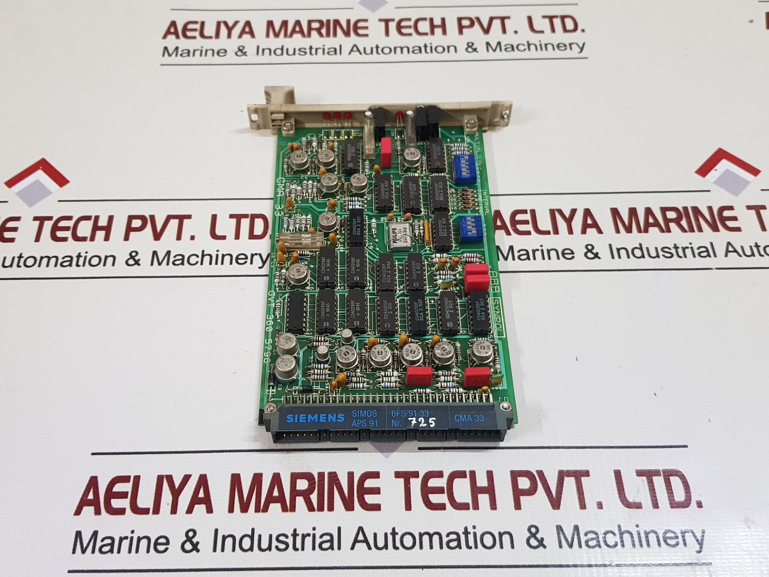 Siemens Synpol 19 Cma 33 Pcb Card Gvt 360 5796