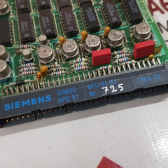 Siemens Synpol 19 Cma 33 Pcb Card Gvt 360 5796