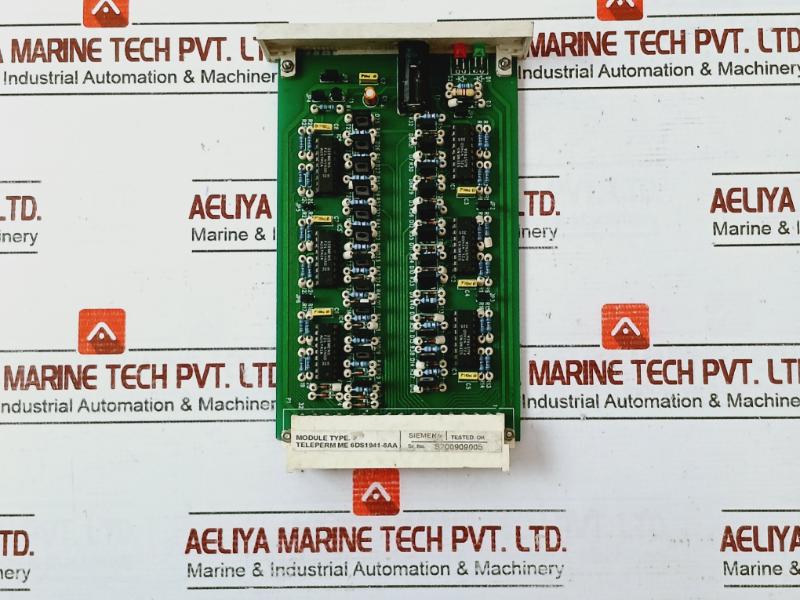 Siemens Teleperm Me 6Ds1941-8Aa Interface Module W6Ds1-941/943-8Aa-3