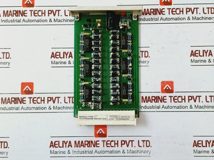 Siemens Teleperm Me 6Ds1941-8Aa Interface Module W6Ds1-941/943-8Aa-3