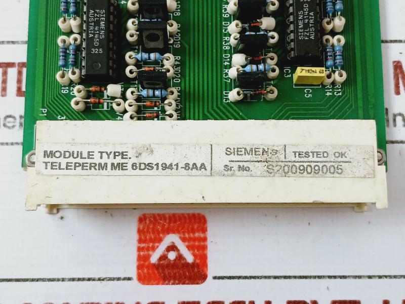 Siemens Teleperm Me 6Ds1941-8Aa Interface Module W6Ds1-941/943-8Aa-3