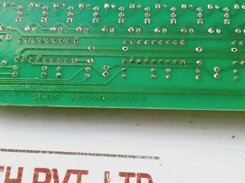 Siemens Teleperm Me 6Ds1941-8Aa Interface Module W6Ds1-941/943-8Aa-3